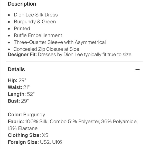 Dion Lee one sleeve dress XS worn once $745 - Picture 4 of 4